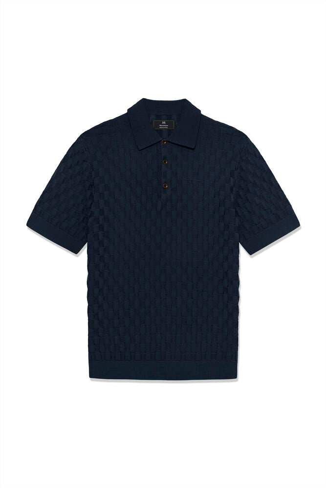 Blue Polo Knit - Matinique