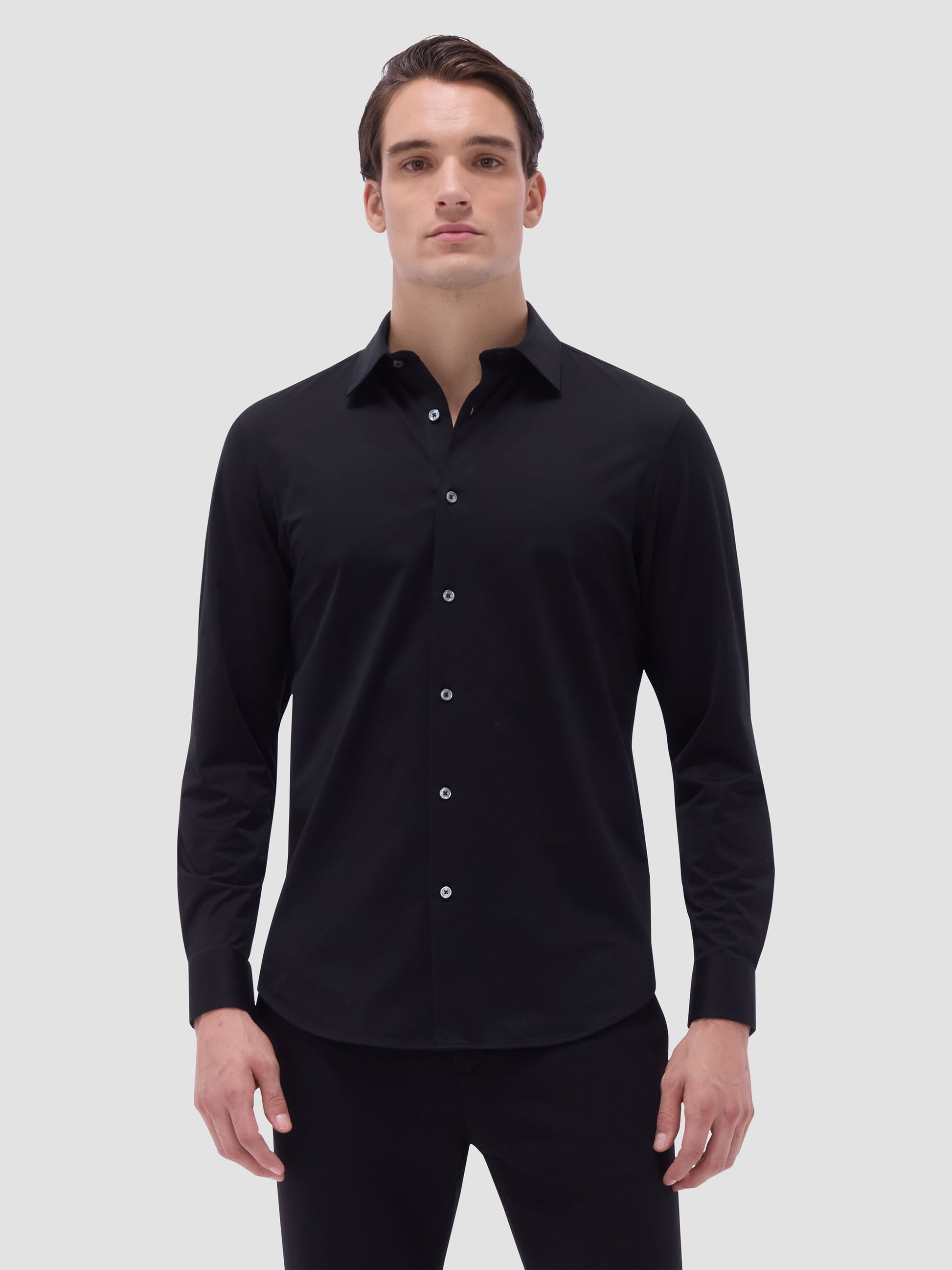 8 Way Stretch Black Shirt