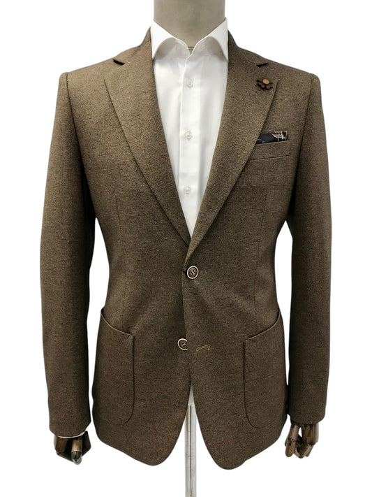 Lief Horsens Sport Coat - Camel