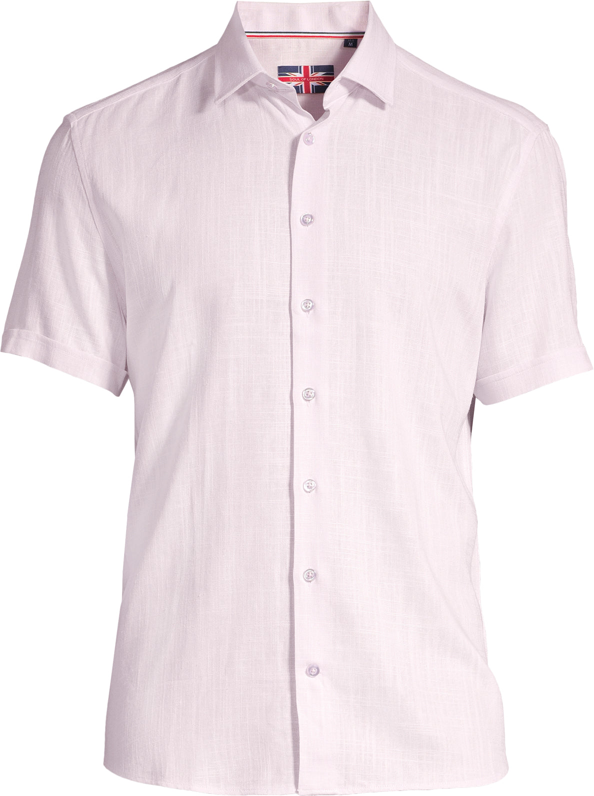Pink Linen Shirt - Soul Of London