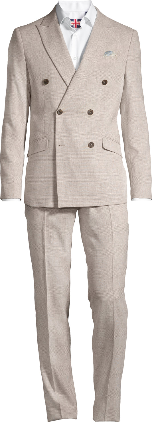 Double Breasted Beige - Soul Of London