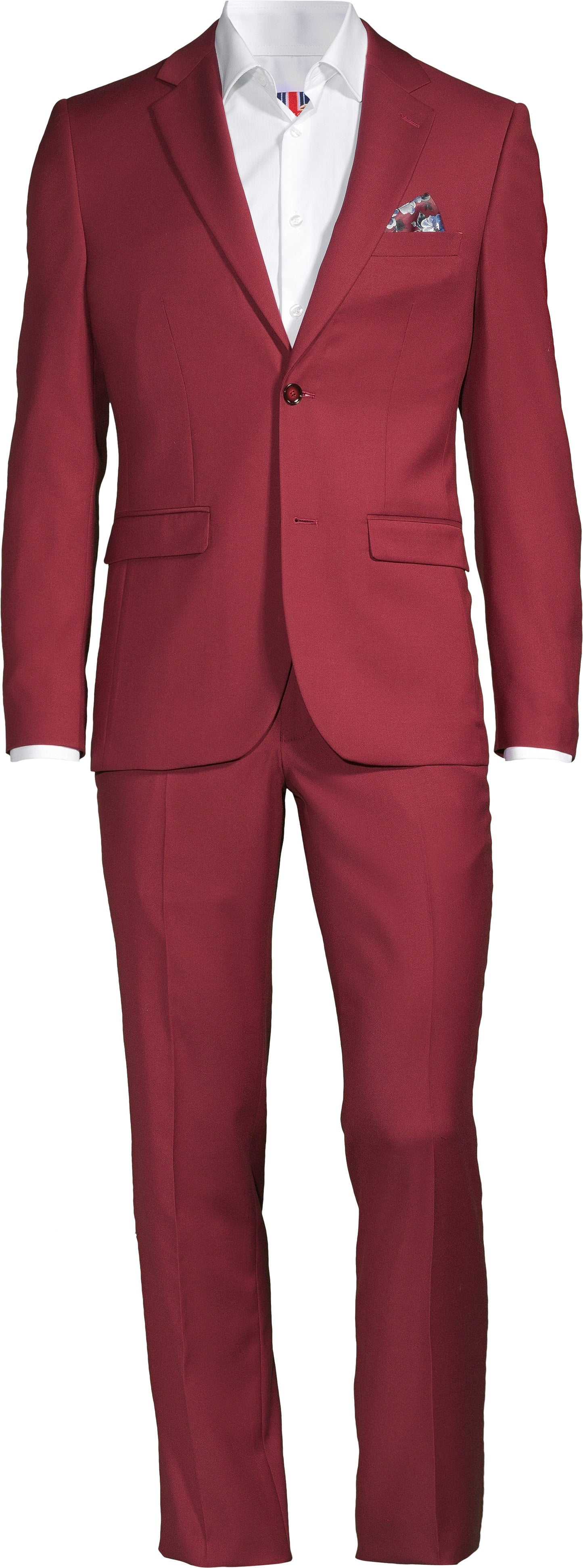Slim Fit Crimson - Soul Of London