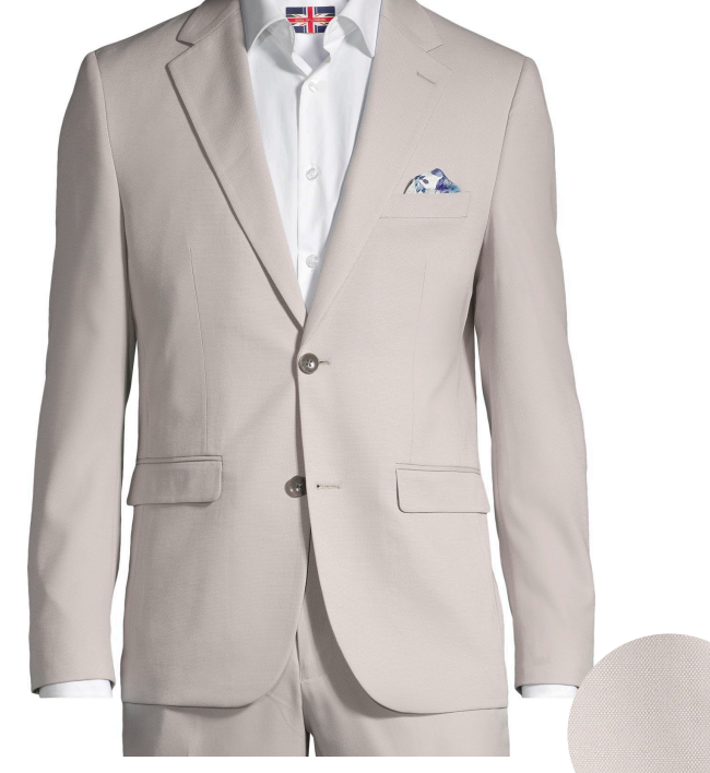 Notch Suit Silver - Soul Of London