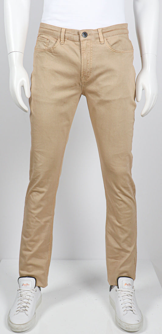 Beige Slim Fit Jeans - Horst