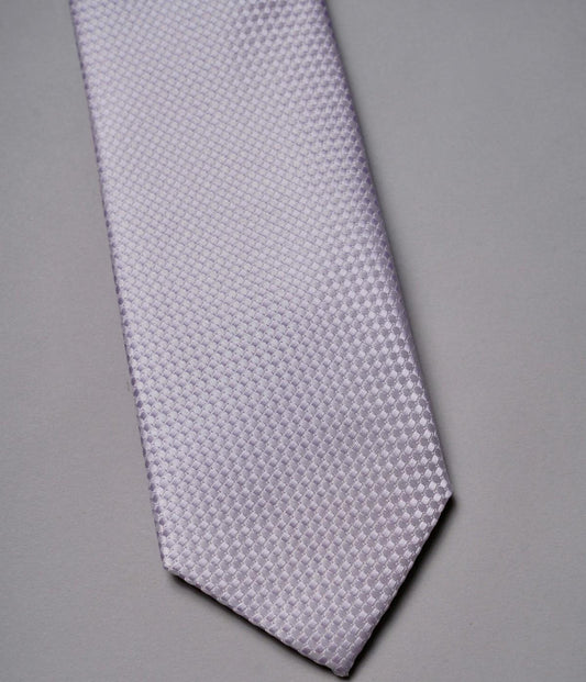 Silver Pattern Tie