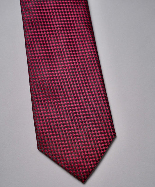 Red Pattern Tie