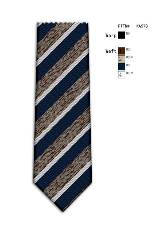 Brown Stripe Tie