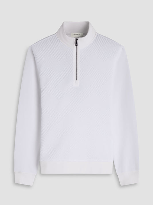 BUGATCHI SOFT TOUCH 1/4 ZIP KNIT