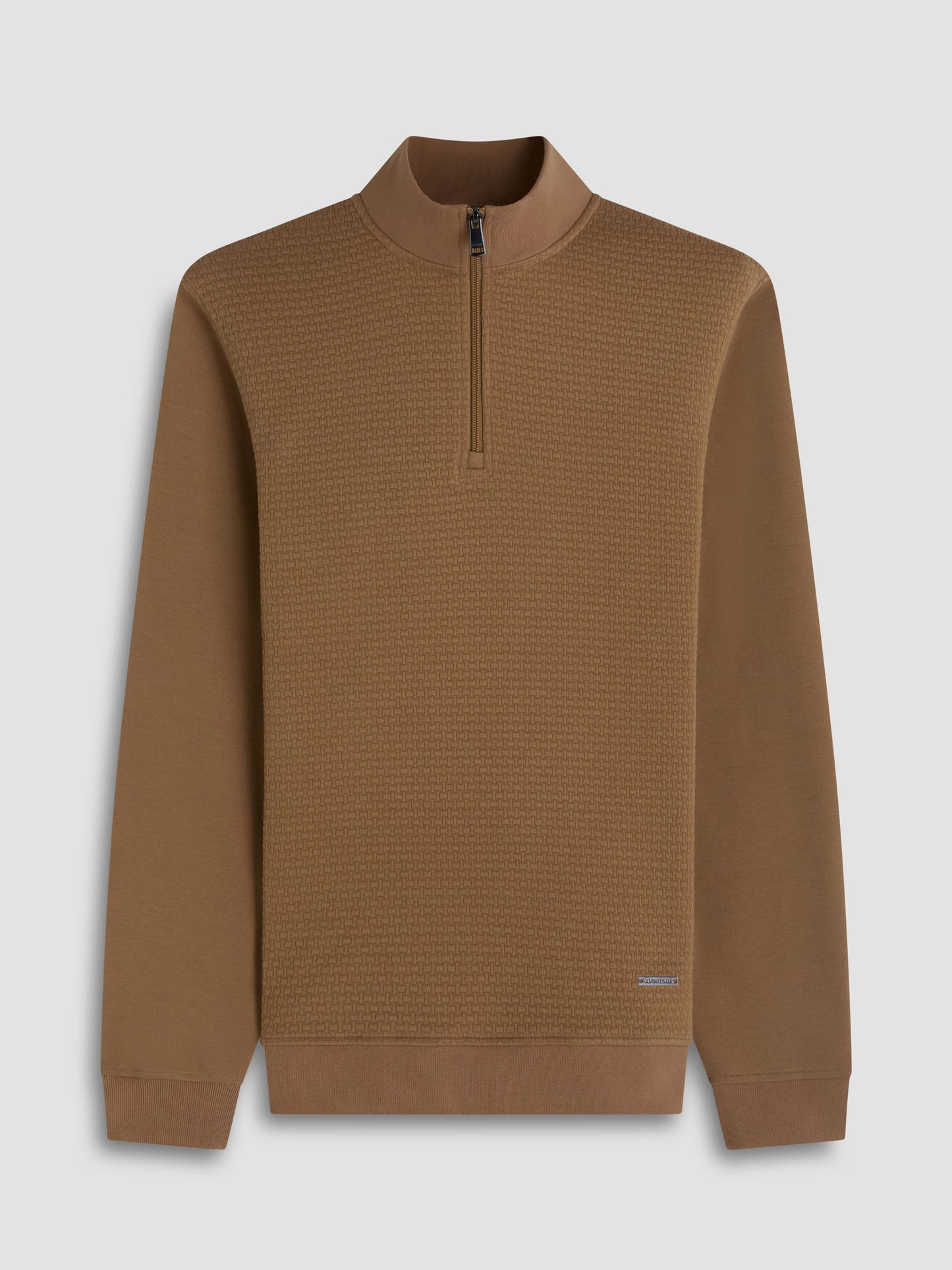 BUGATCHI QUARTER ZIP KNIT